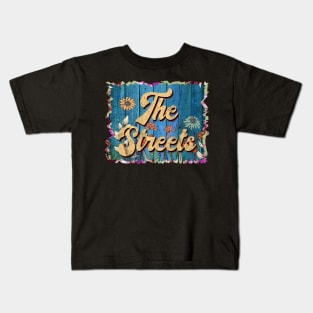Vintage Streets Name Flowers Limited Edition Classic Styles Kids T-Shirt